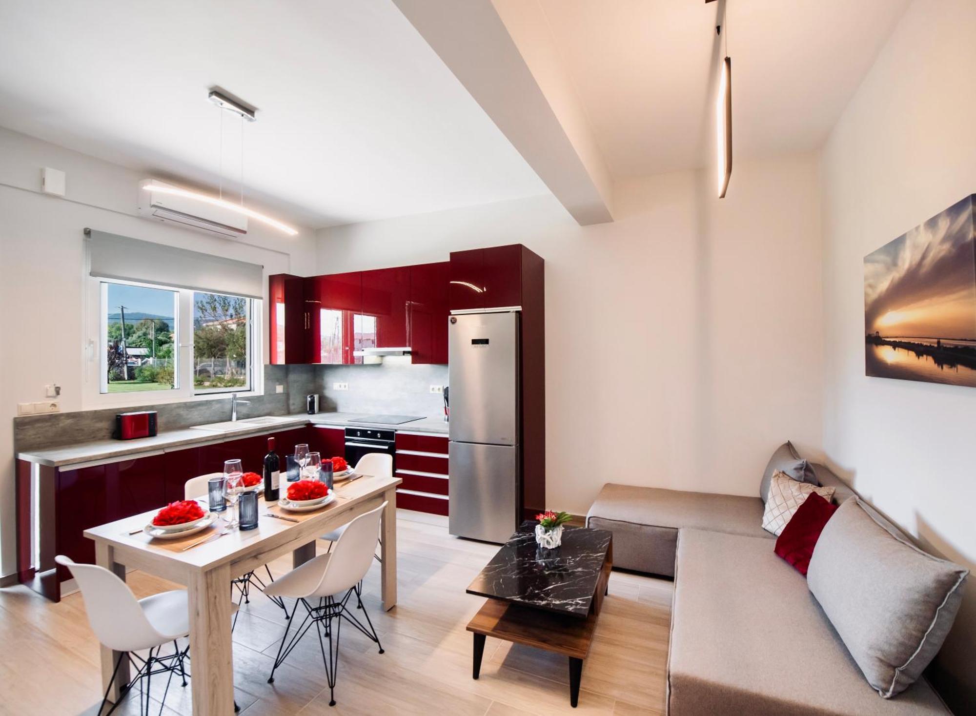 Ruellia Luxury Apartments Kalligoni Bagian luar foto