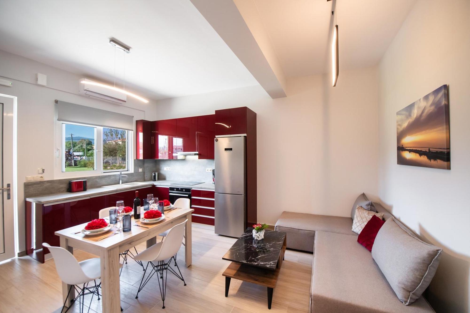 Ruellia Luxury Apartments Kalligoni Bagian luar foto