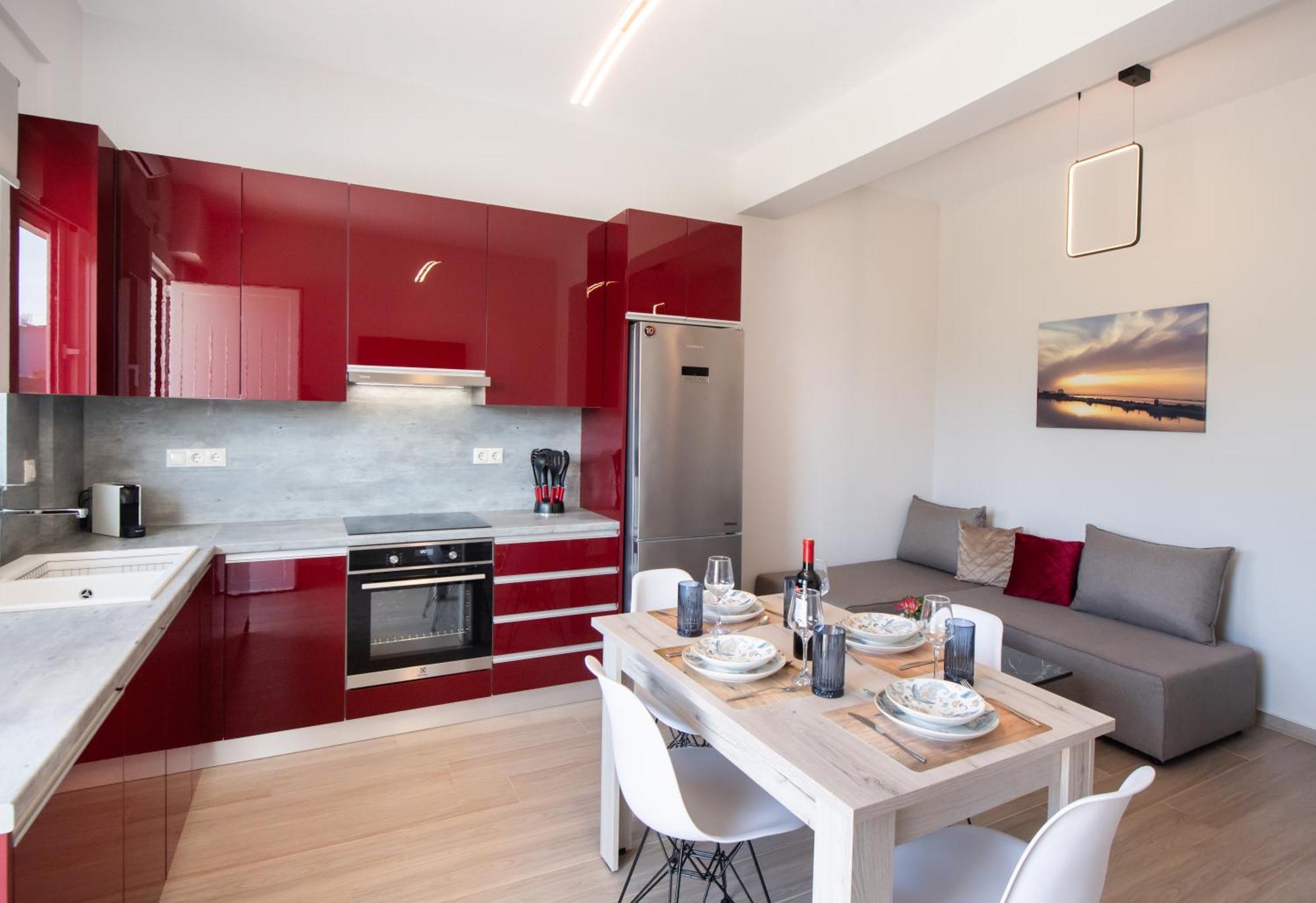 Ruellia Luxury Apartments Kalligoni Bagian luar foto