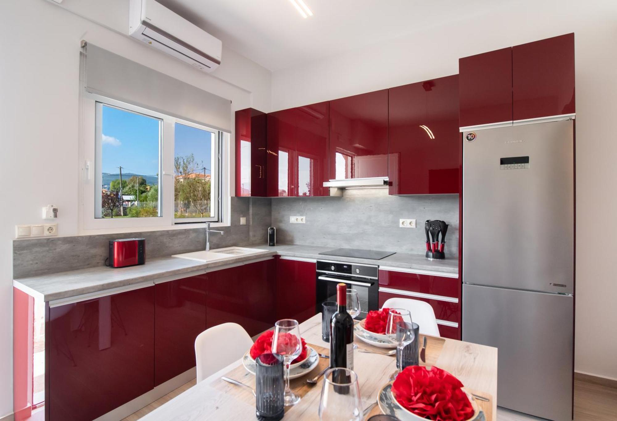Ruellia Luxury Apartments Kalligoni Bagian luar foto