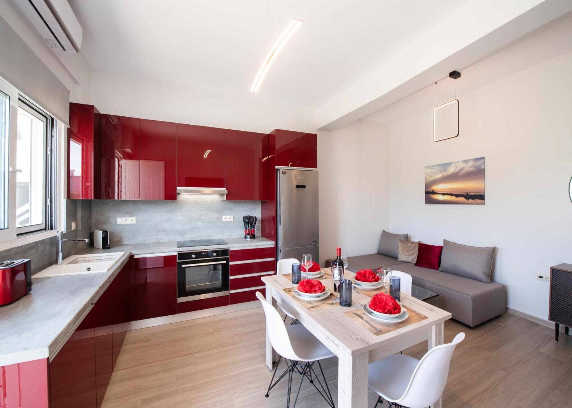 Ruellia Luxury Apartments Kalligoni Bagian luar foto