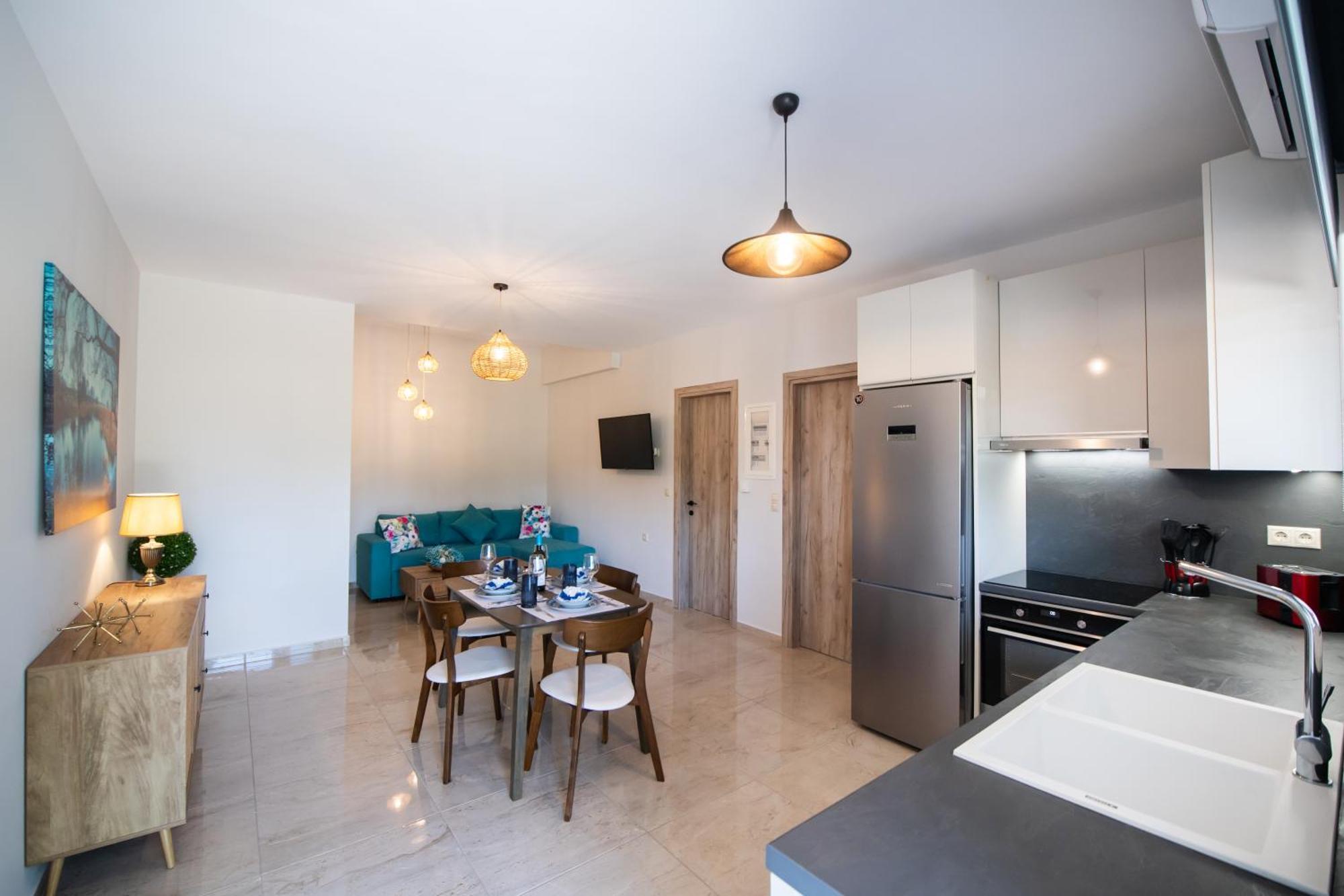 Ruellia Luxury Apartments Kalligoni Bagian luar foto