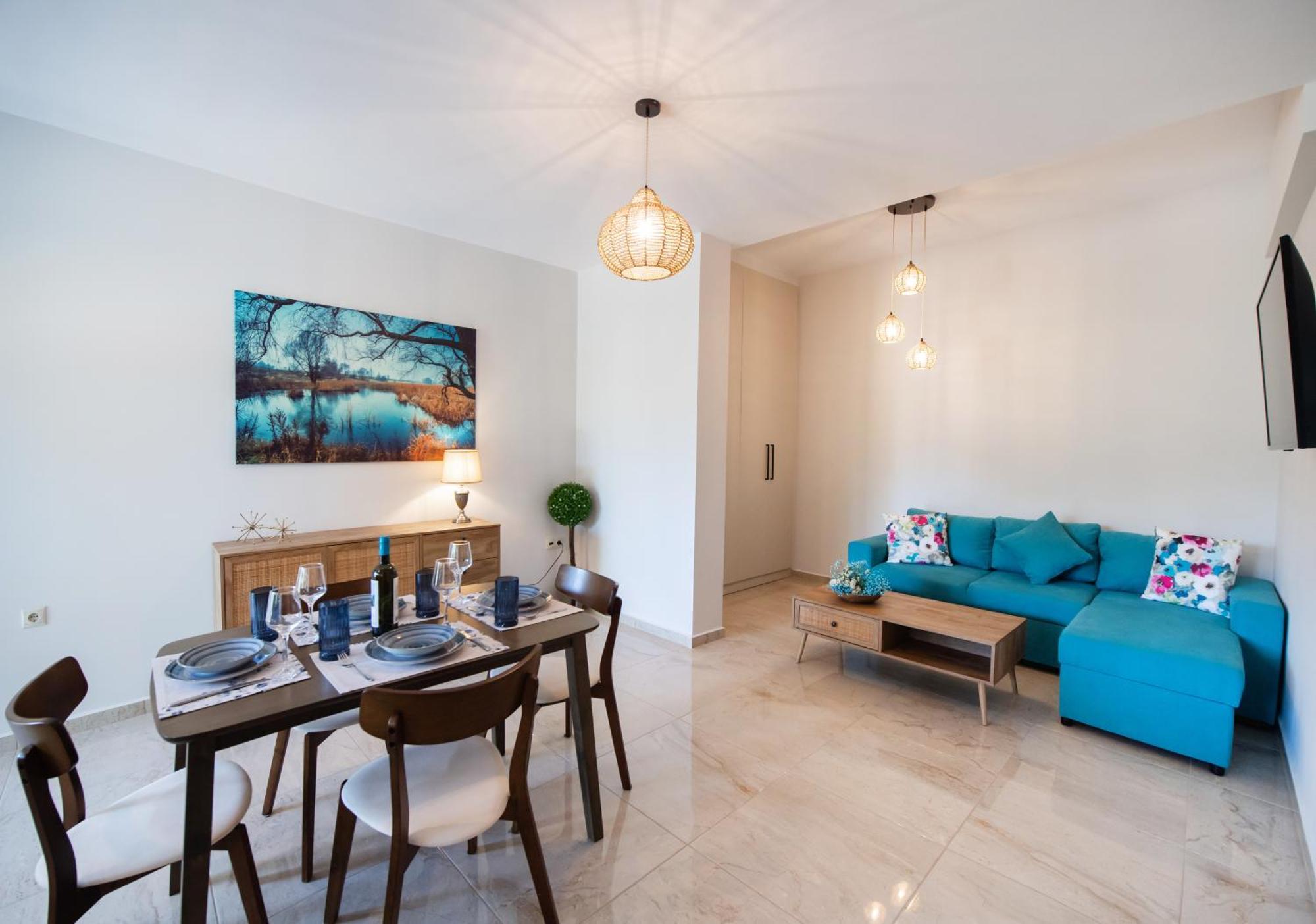 Ruellia Luxury Apartments Kalligoni Bagian luar foto