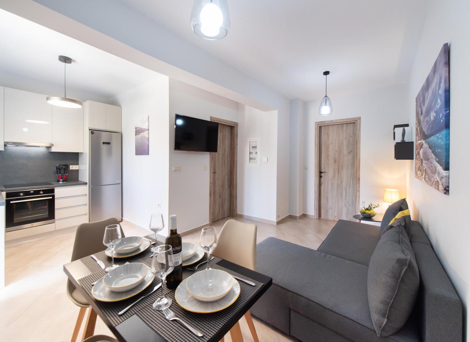 Ruellia Luxury Apartments Kalligoni Bagian luar foto